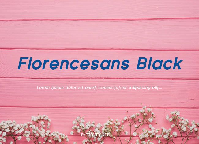 Florencesans Black example